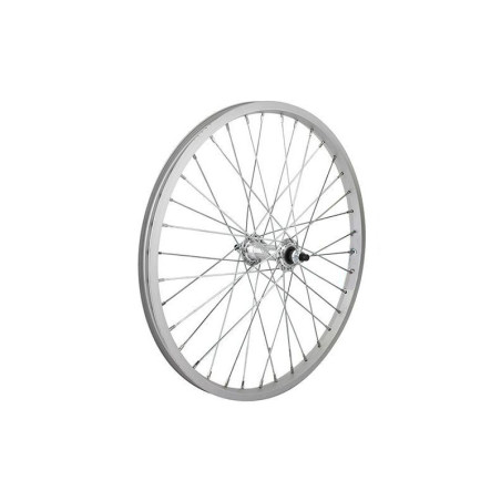 Roue avant vélo 20 pouces (axe à écrous)