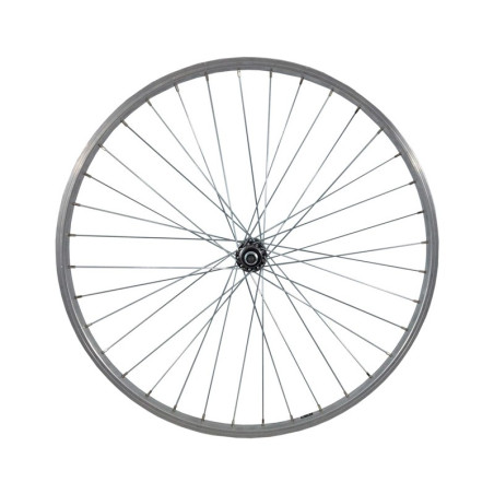 Roue avant vélo 26 pouces (axe à écrous)