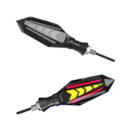 Clignotants AV/AR à LED dynamiques 2 en 1