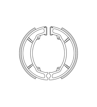 Mâchoires de frein Newfren Ovetto 100 - Majesty 125