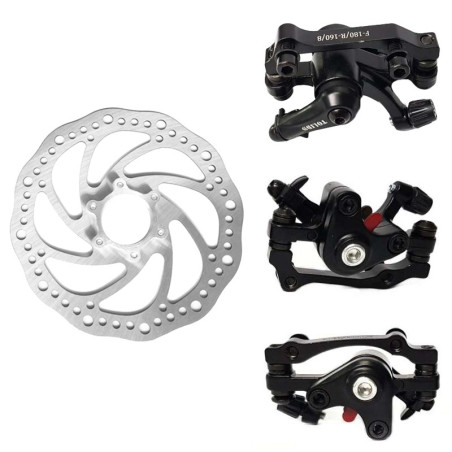 Kit de freinage à disque en acier 160mm