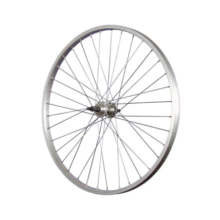Roue arrière alu vélo 26 pouces (axe à écrous)