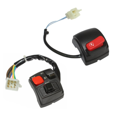 Paire de commodo MBK Booster 2004 - Stunt - BW'S 2004