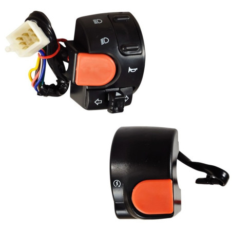 Paire de commodo MBK Nitro 97-12 - Yamaha Aerox