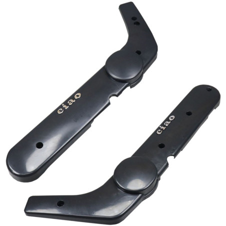 Paire de capotages moteur noir Piaggio Ciao (sans variateur)