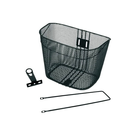 Panier avant noir vélo - Piaggio Ciao