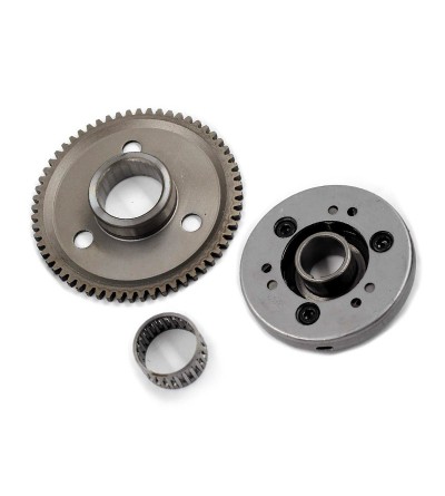 Couronne et roue libre de démarreur GY6 125cc 150cc