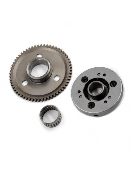 Couronne et roue libre de démarreur GY6 125cc 150cc