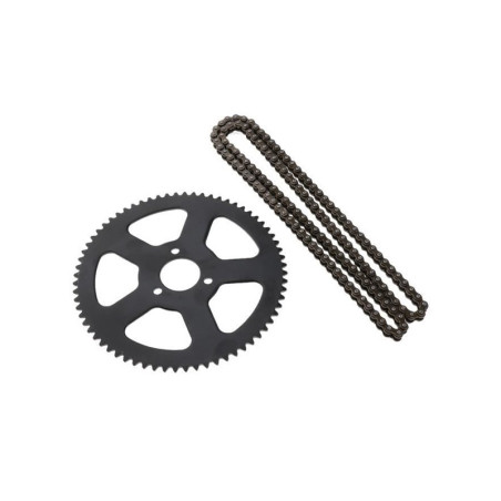 Kit chaine 25H Pocket Bike - Pocket Quad - Mini-Moto