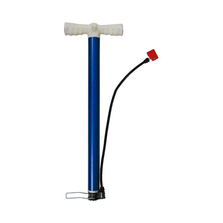 Pompe vélo à main avec embout double tête