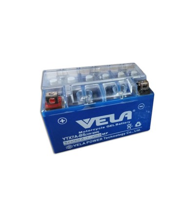 Batterie Vela YTX7A-BS 12V 6Ah Gel
