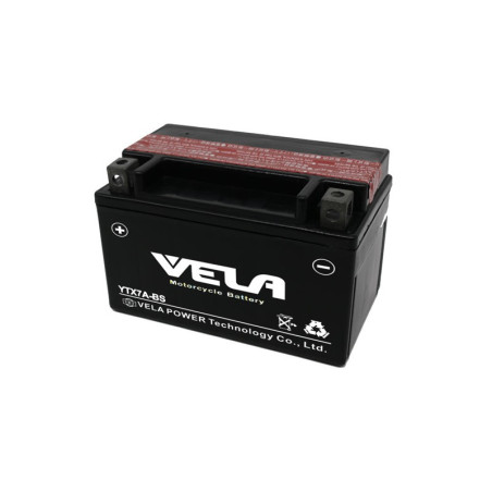 Batterie Vela YTX7A-BS 12V 6Ah Acide