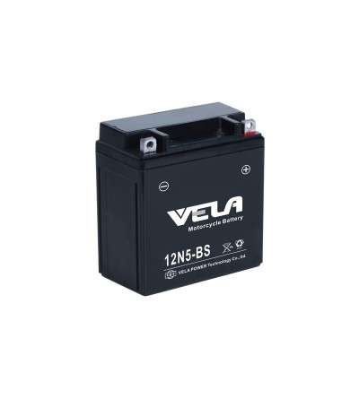 Batterie Vela 12N5-BS 12V 5Ah Acide