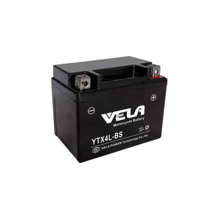 Batterie Vela YTX4L-BS 12V 3Ah Acide