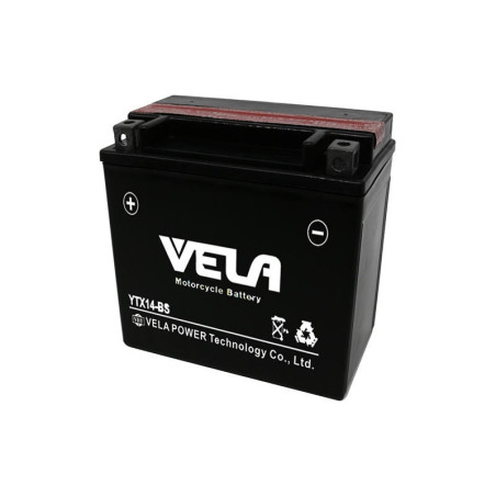 Batterie Vela YTX14-BS 12V 14Ah Acide