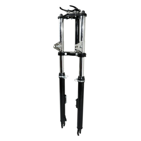 Fourche complète CMO noir Peugeot 103