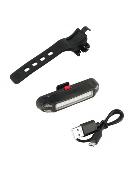 Feu vélo LED rechargeable USB 5 modes