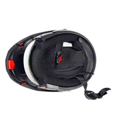 Casque Intégral double visière noir