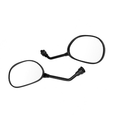 Paire de rétroviseurs noirs Forza - Jialing