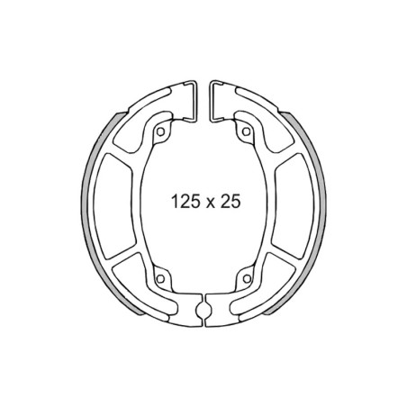 Mâchoire de frein RMS Honda SH 125cc 150cc