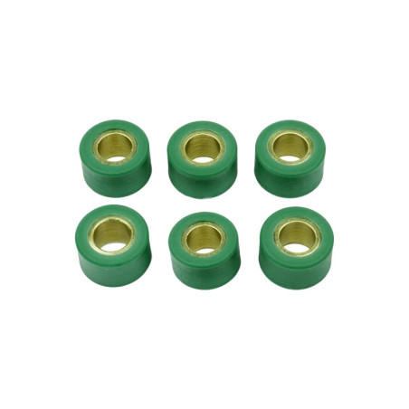 Jeu de 6 galets Cyclo Centre Ø15X12 5gr