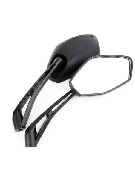 Rétroviseurs noirs universels Scooter et Maxi-scooter Rétroviseurs noirs universels Scooter et Maxi-scooter