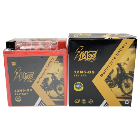 Batterie LASS 12N5-BS 12V 5Ah Gel