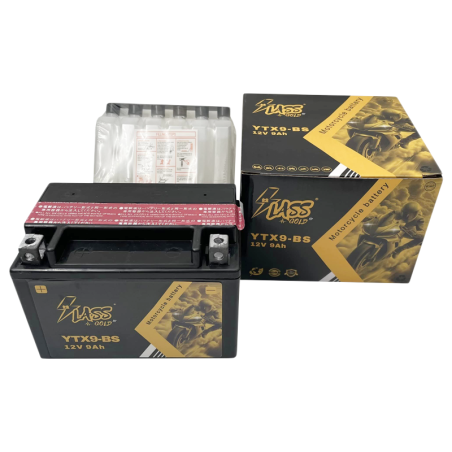 Batterie LASS YTX9-BS 12V 9Ah Acide