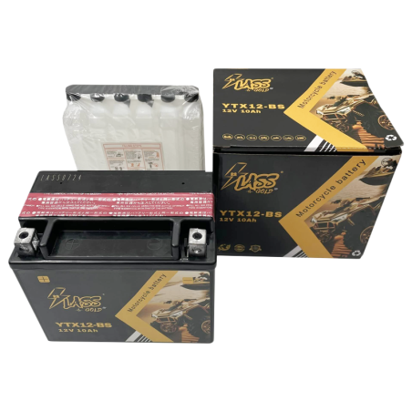 Batterie LASS YTX12-BS 12V 10Ah Acide