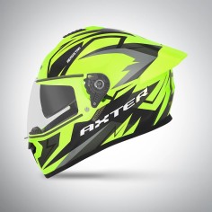 Casque Aerostar Axter D3 Flu Yellow