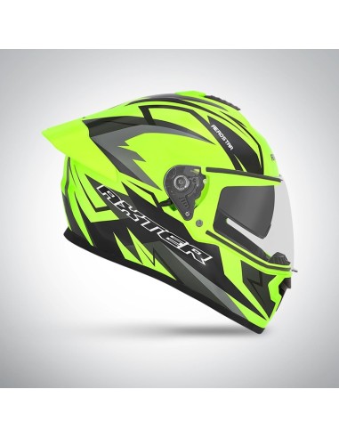 Casque Aerostar Axter D3 Flu Yellow