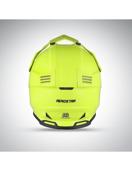 Casque Aerostar Dazzle Flu Jaune