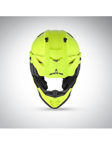 Casque Aerostar Dazzle Flu Jaune