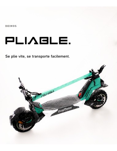 Trottinette Électrique Ecoxtrem Deimos 1000W 48V 15Ah - Bluetooth