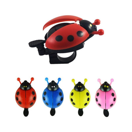 Sonnette (avertisseur) Coccinelle Vélo plastique