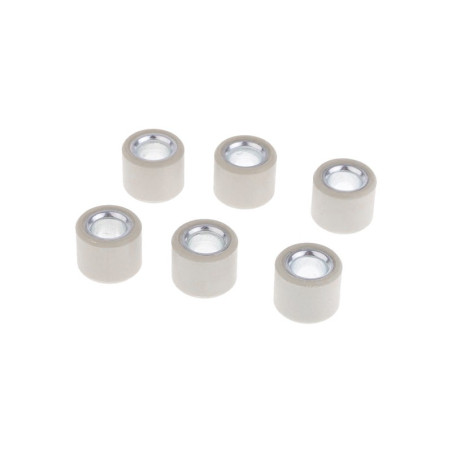 Jeu de 6 galets Cyclo Centre Ø16X13 7gr