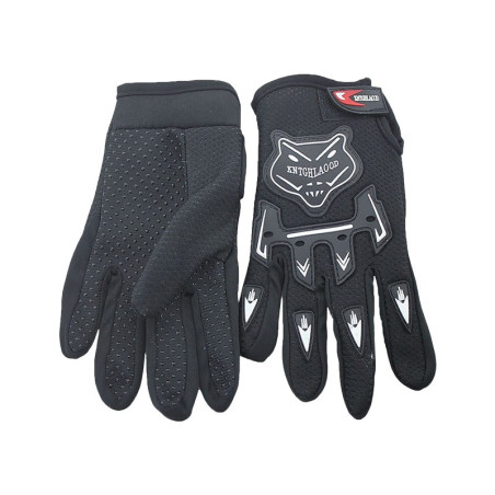 Gants moto noir / couleur