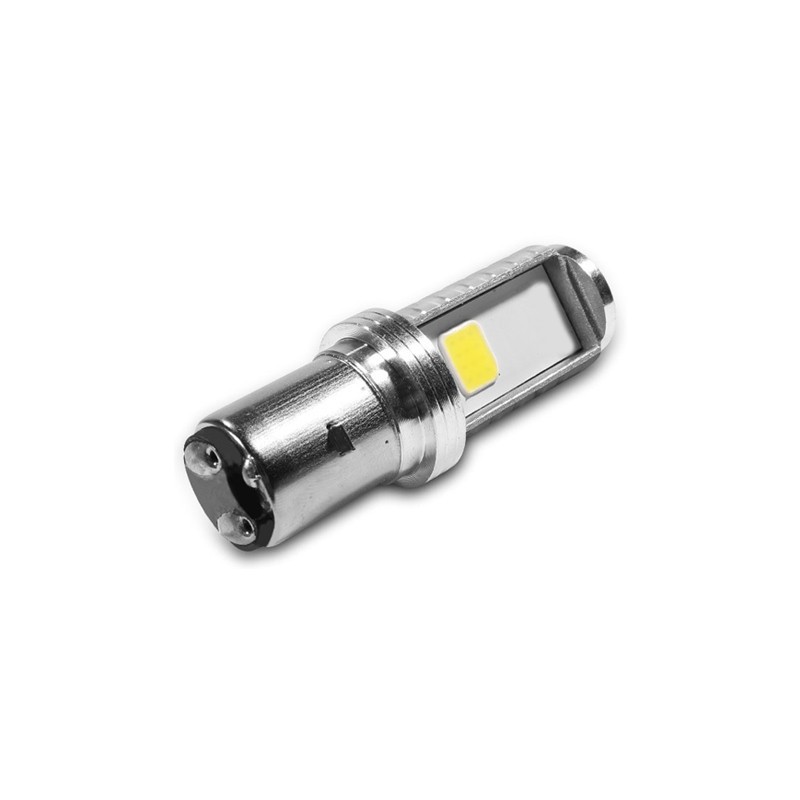 Ampoule Ba20d LED feux de croisement et phare Moto Scooter cyclomoteur -  Cdiscount Auto