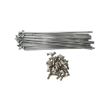 Rayon acier galvanisé avec écrou 179mm Hailuxe