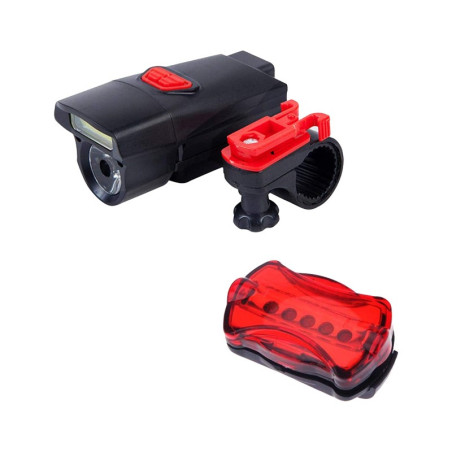 Feux avant et arrière multifonction à LED Vélo