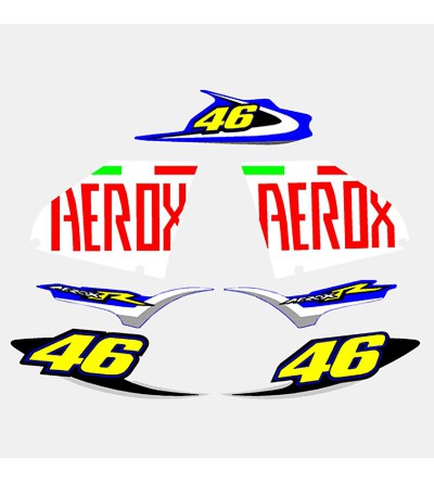 Kit Déco Aerox Valentino Rossi 46