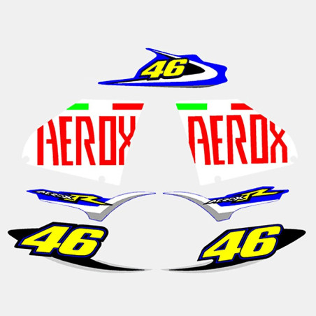 Kit Déco Aerox Valentino Rossi 46