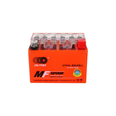 Batterie OUTDO UTX4L-BS 12V 4Ah Gel