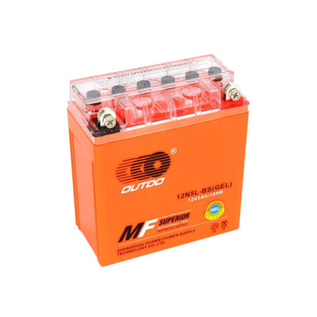Batterie OUTDO 12N5L-BS 12V 5Ah Gel