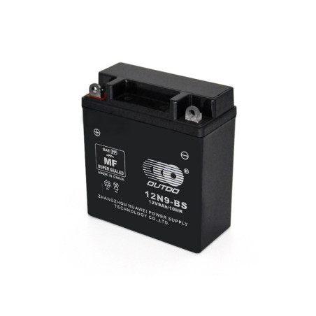 Batterie OUTDO 12N9-BS 12V 9Ah Acide